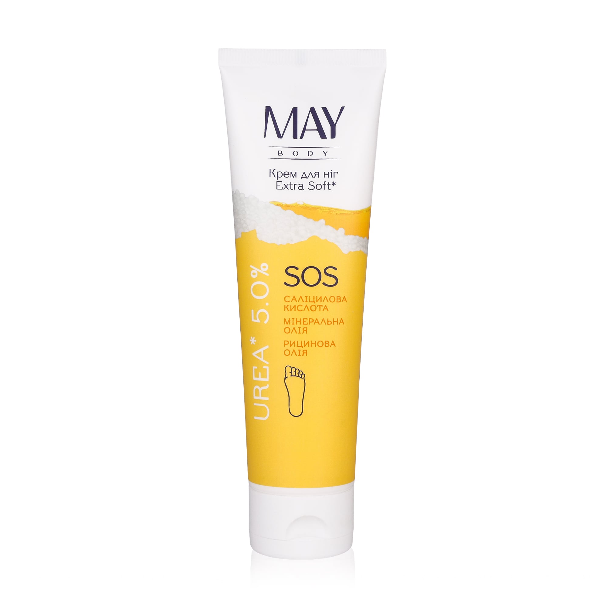 Крем для ніг MAY body Extra Soft SOS, 100 мл